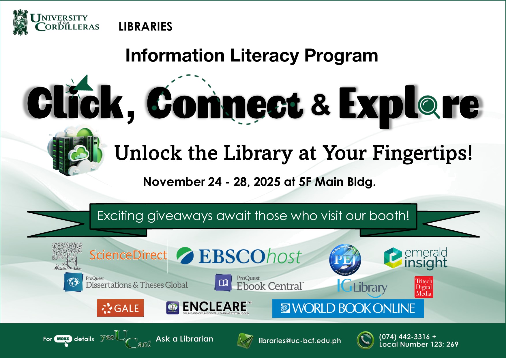 UC Libraries Launches “Click, Connect & Explore”for Library and Information Services Month 2025